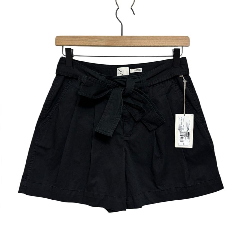 NEW Target A New Day High Rise Paperback Shorts in Black - Size 2